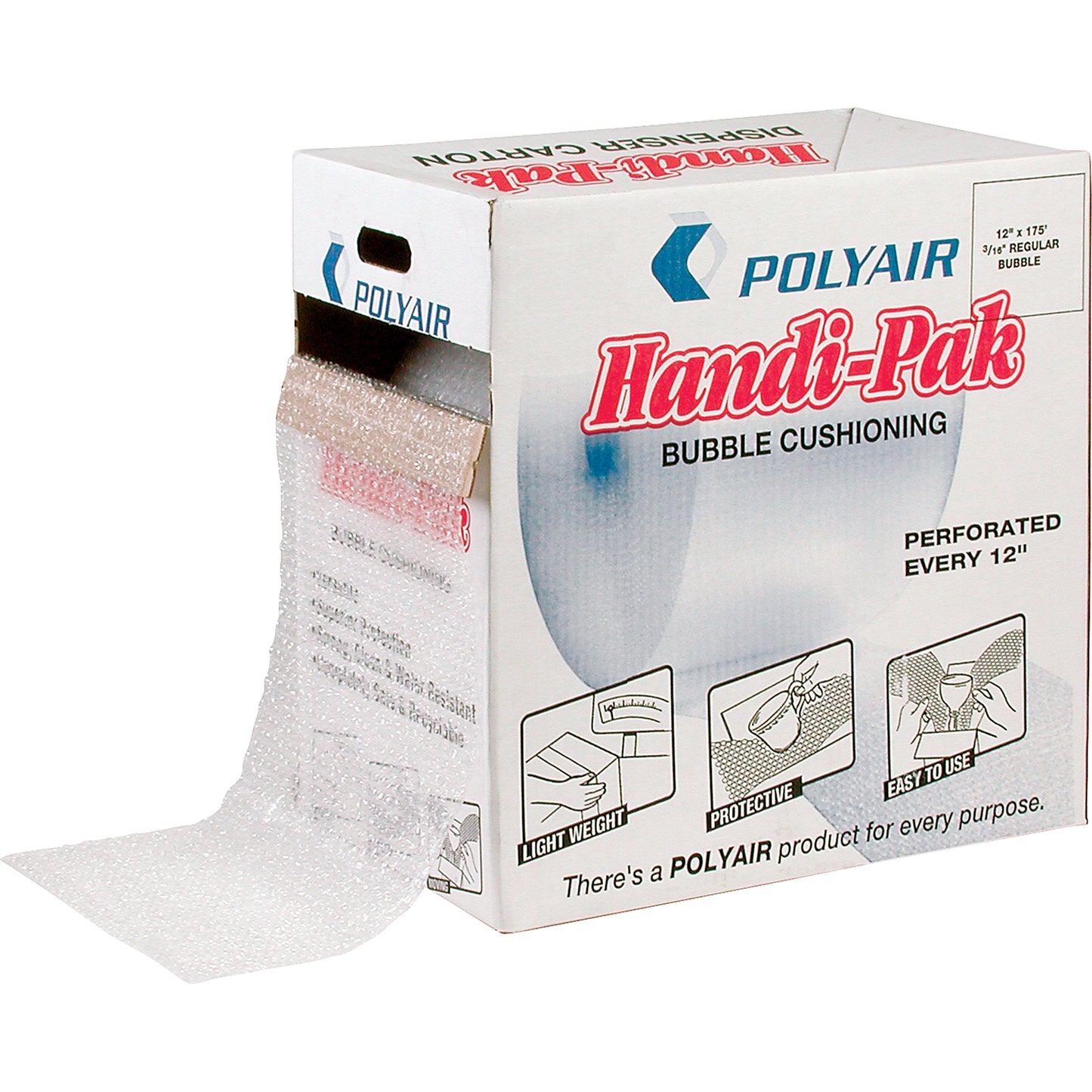 Bulle Handipak 3/16" x 12" x 150' P12