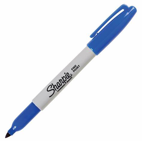 Marker Sharpie Fine Blue