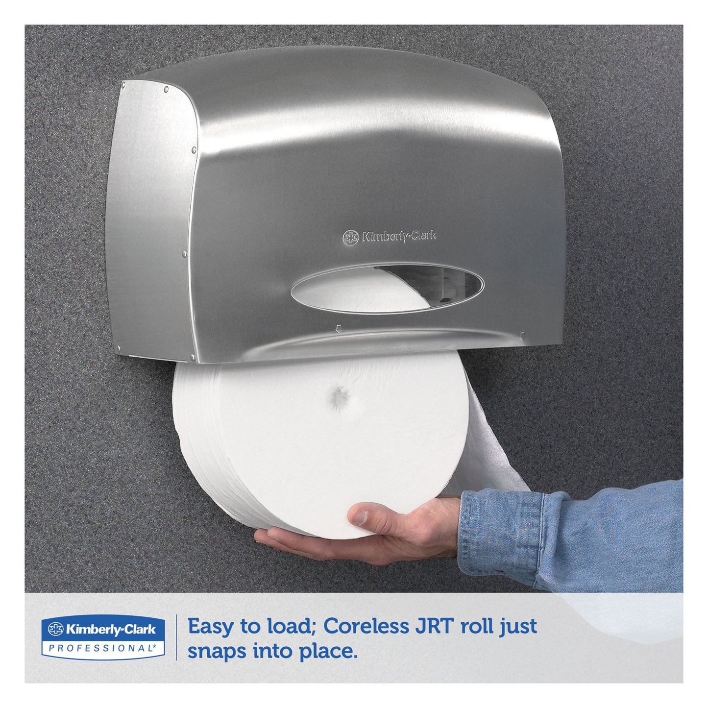 Toilet Tissue Dispenser Kimberley Clark Coreless