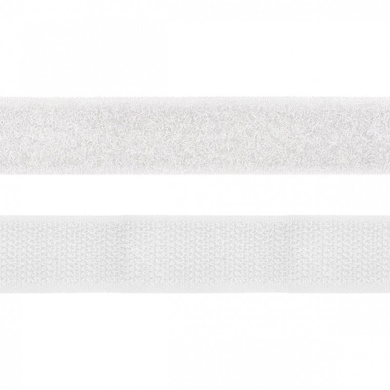 Rouleau de Velcro blanc