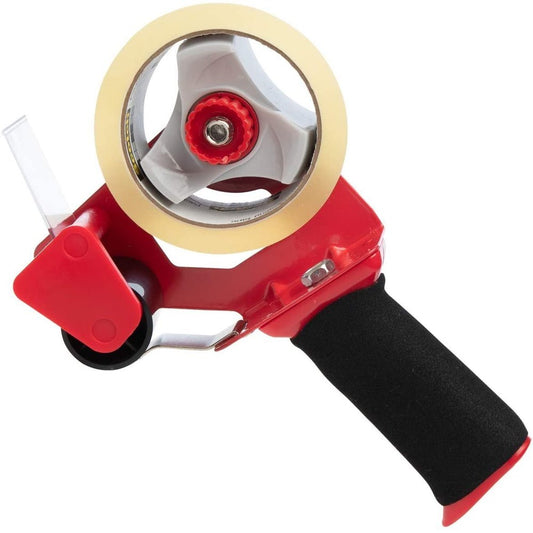 Tape Dispenser Poly Pro 2" Deluxe Red