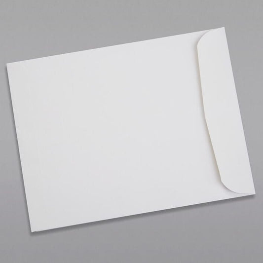Enveloppe 9" x 12" Blanc