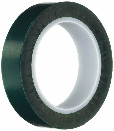 Polyester Hi-temp Tape Green 2mil Splicing 12mm x 72yds